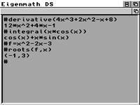 Eigenmath DS