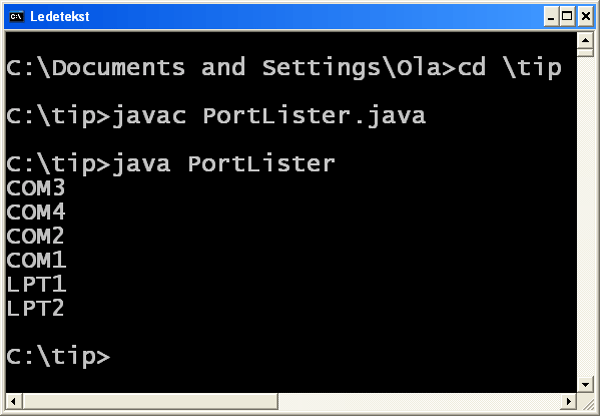 java